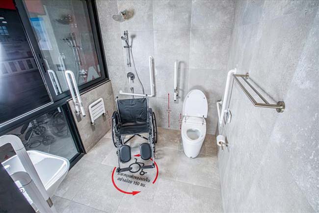 หลักการออกแบบห้องน้ำผู้สูงอายุให้ปลอดภัย