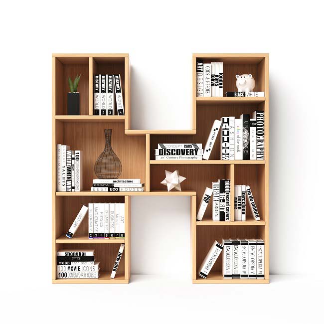 ไอเดียชั้นวางหนังสือ เอาใจสายอ่าน
