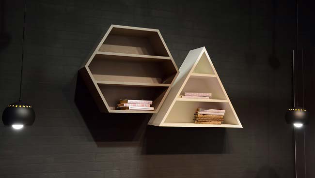 ไอเดียชั้นวางหนังสือ เอาใจสายอ่าน