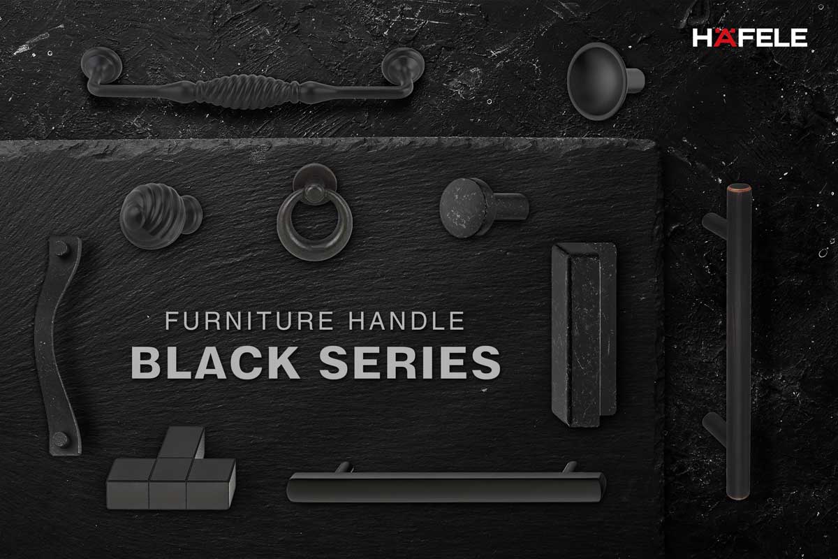 Furniture Handle Black Series