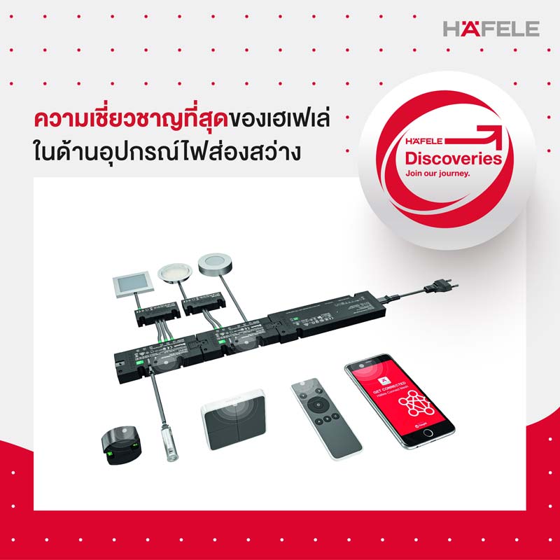 Hafele Discoveries ท่องโลกนวัตกรรมฮาร์ดแวร์ ด้วยโมเดล SPACESHIP