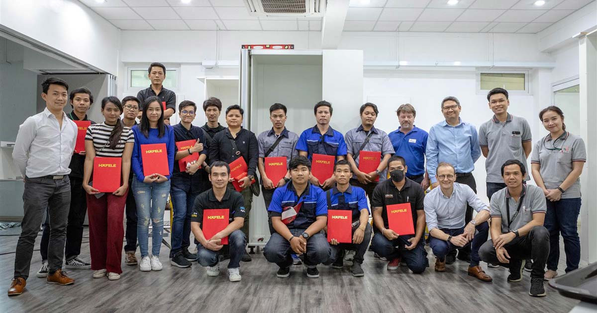 เฮเฟเล่จัดอบรม Hawa Installation Workshop